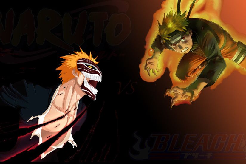 PandaTeddyClaws 4 0 Naruto VS Bleach Wallpaper HD by Finlux