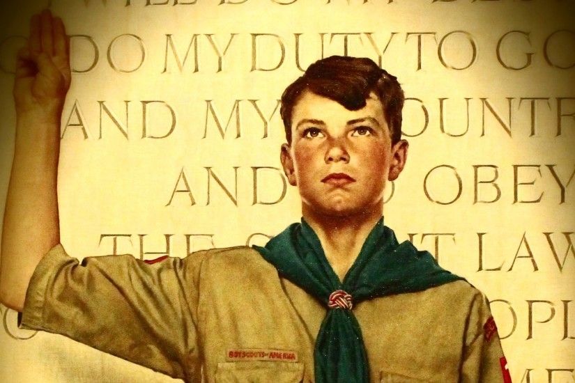Norman Rockwell Boy Scout Paintings