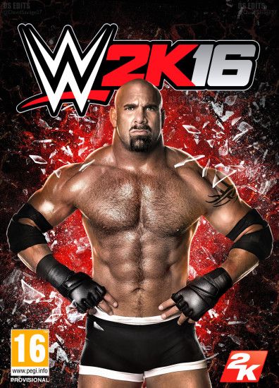 WWE 2K16 Cover Goldberg By Ultimate Savage On DeviantArt