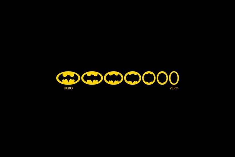 Funny Blacks Background Simple Icons Batman Minimalistic Logos ...