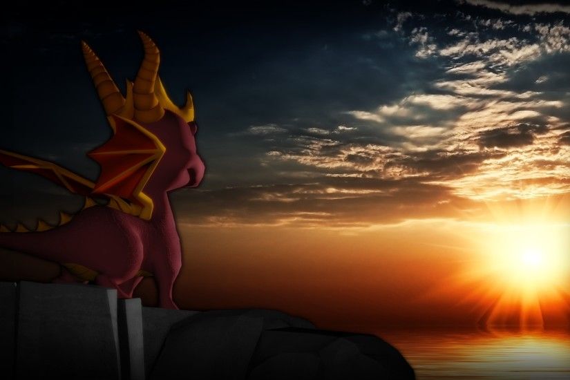 Spyro The Dragon Sunset Wallpaper by Cowboygineer Spyro The Dragon Sunset  Wallpaper by Cowboygineer