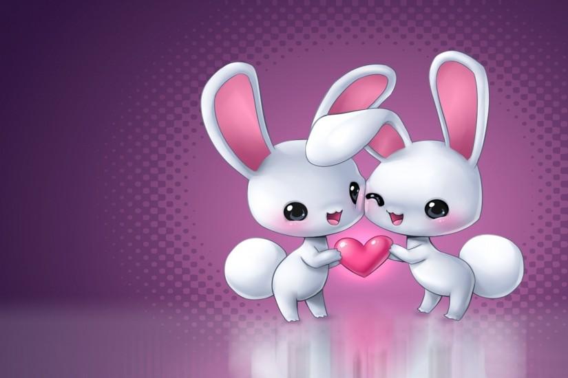 Cute Rabbit Heart Photos