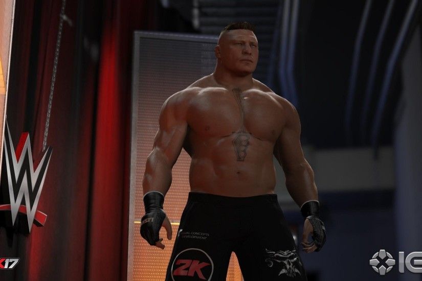 WWE 2K18 Brock Lesnar Wallpaper ...