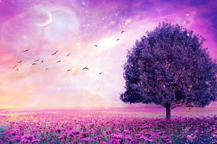 Awesome Purple Flower With Purple Flower Wallpaper Free Download For Desktop