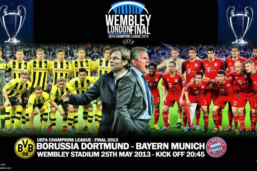 UEFA bayern munich Bayern Munchen Champions League Final wallpaperUefa Champions  League Wallpaper Widescreen