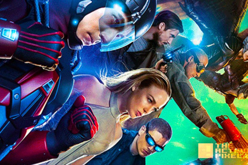 legends of tomorrow Poster. dc comics. the cw network. the action pixel.
