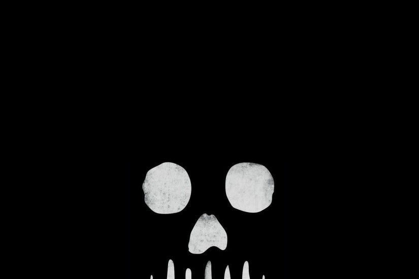 Black background skull grave skulls wallpaper