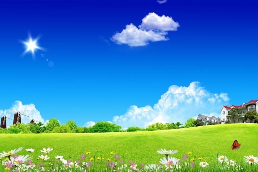 Free Scenery Wallpaper – Includes a Clean Home Sky, What an Amazing .