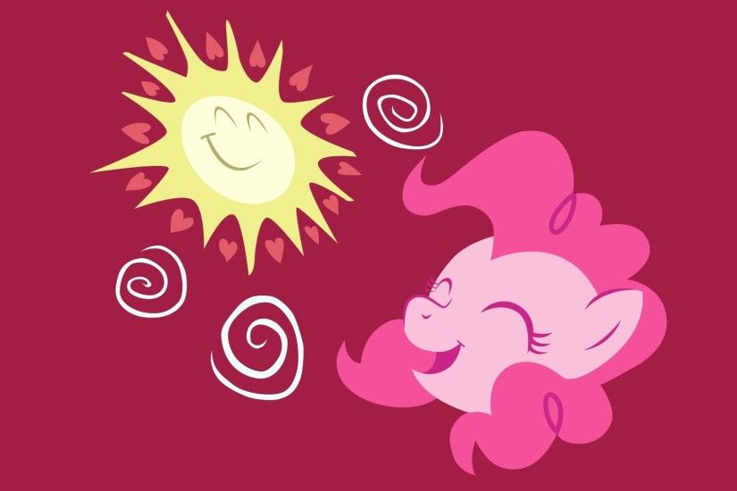 Pinkie Pie enjoying the sun - My Little Pony wallpaper