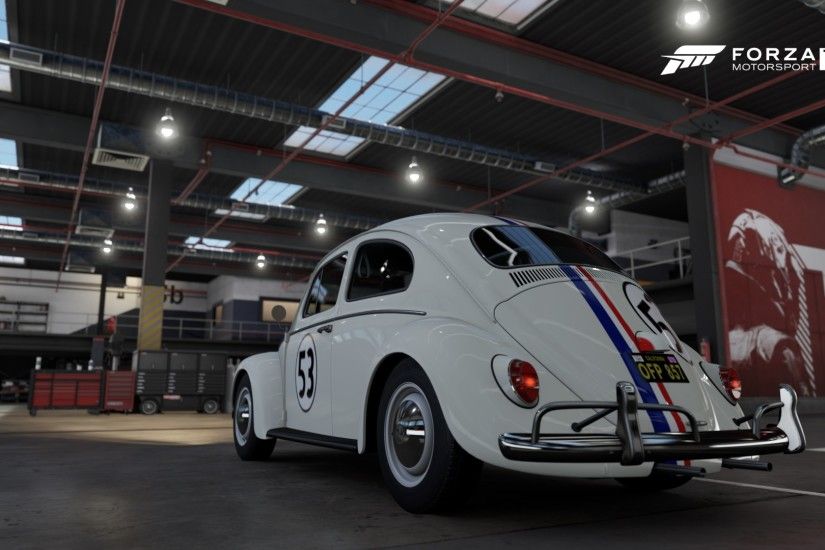I put together Herbie and Giselle liveries from Herbie goes to Monte Carlo.  Both have correct plates (Giselle's plate is one of several used).