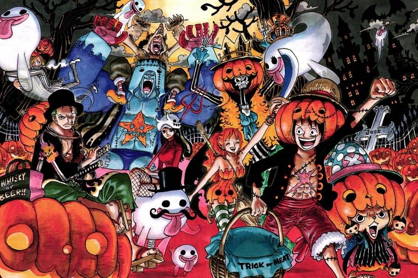 One Piece Halloween Wallpaper #