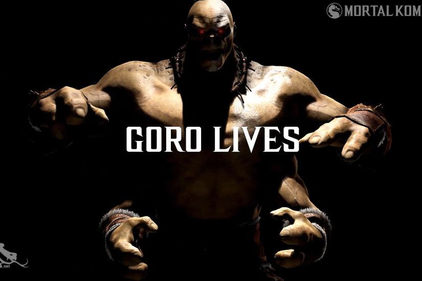 Mortal Kombat X Goro Lives Wallpaper