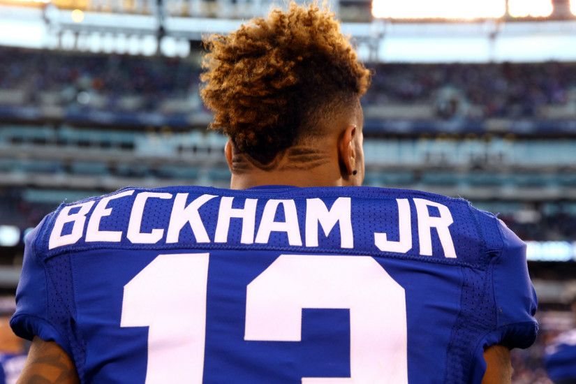 Odell Beckham Jr. told to 'keep up family name' by David Beckham | NFL |  Sporting News