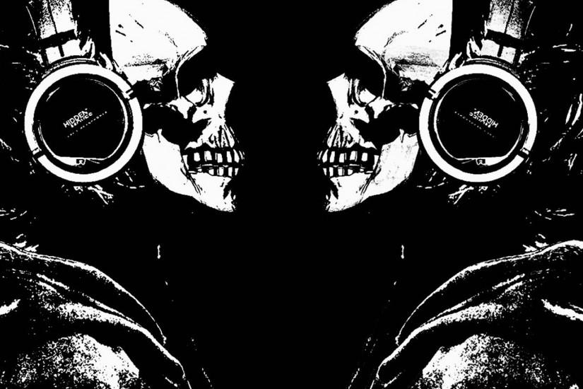 Dark skull love music wallpaper 1920x1080 ...