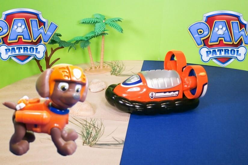 PAW PATROL Nickelodeon Paw Patrol Zuma Hovercraft Paw Patrol Video Toy