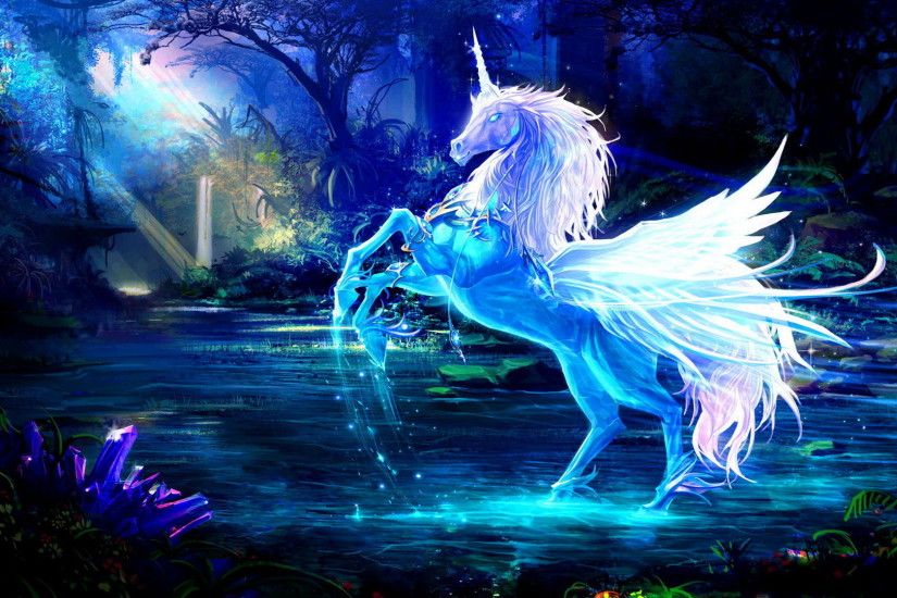 Fantasy Magic Unicorn Horse 06 Wallpaper