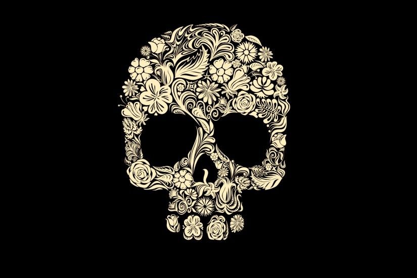 Abstract Skull Backgrounds 19376