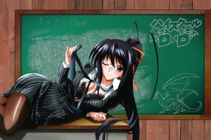 anime Girls, Highschool DxD, Himejima Akeno Wallpapers HD / Desktop and  Mobile Backgrounds