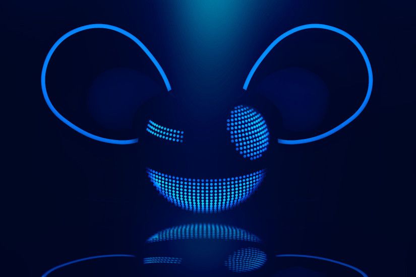 ... Deadmau5 Logo DJ Wallpaper Glowing in dark