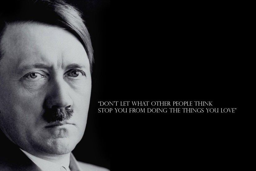 Hitler inspirational ...