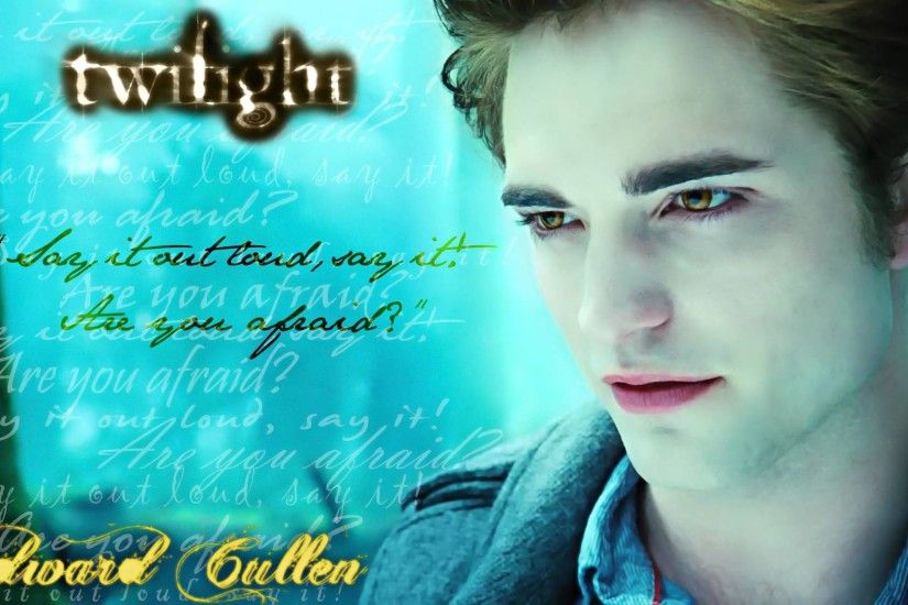 Twilight Wallpaper Edward Cullen Bella Swan Kiss Love
