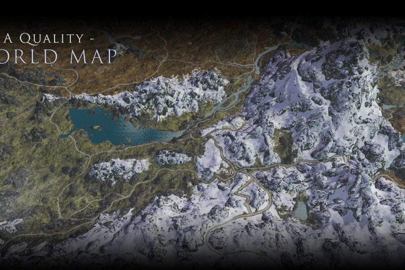 A Quality World Map at Skyrim Special Edition Nexus - Mods and Community