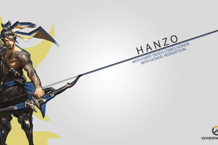 Overwatch : Hanzo Full hd wallpapers