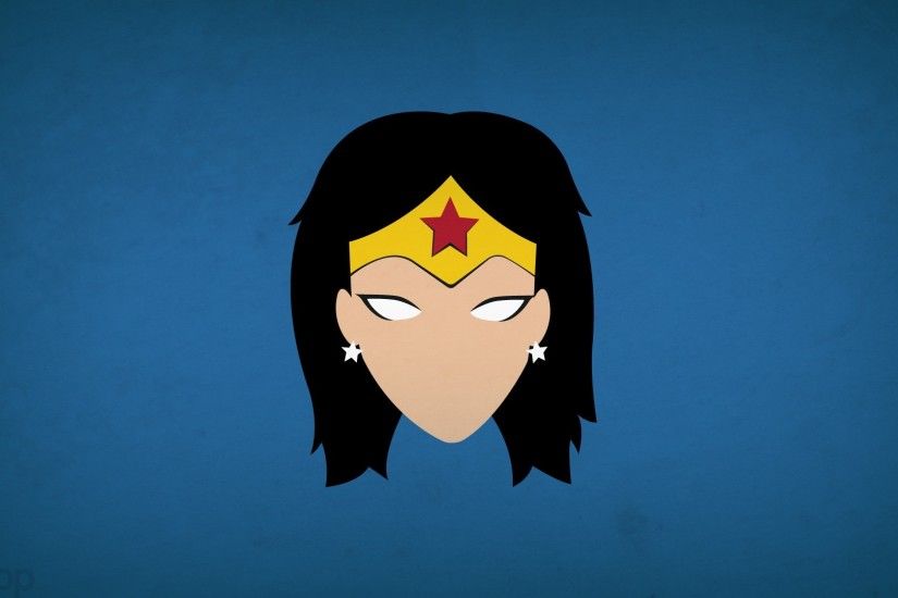 Blo0p Blue Background Dc Comics Superheroes Wonder Woman