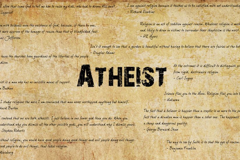 Atheist Wallpaper Â» WallDevil - Best free HD desktop and mobile .