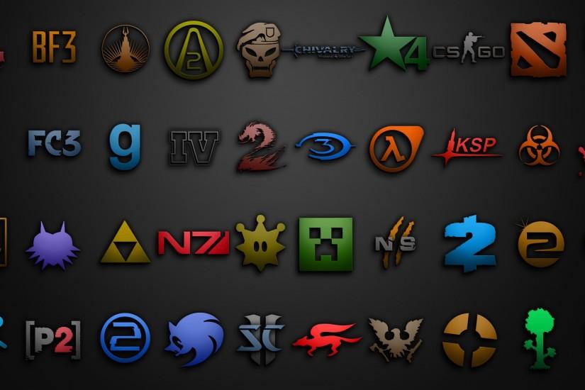 Video Game Icons Nexus 5 Wallpaper (1920x1080)