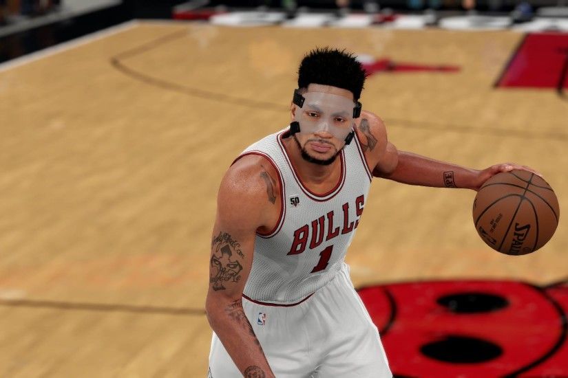 NBA 2K16 Adds Mask For Derrick Rose & Clippers Black Alternate Uniforms