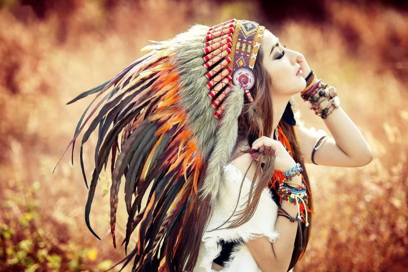Native American Girl wallpaper
