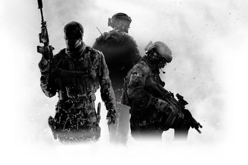Call Of Duty Modern Warfare 3 soldiers guns wallpaper