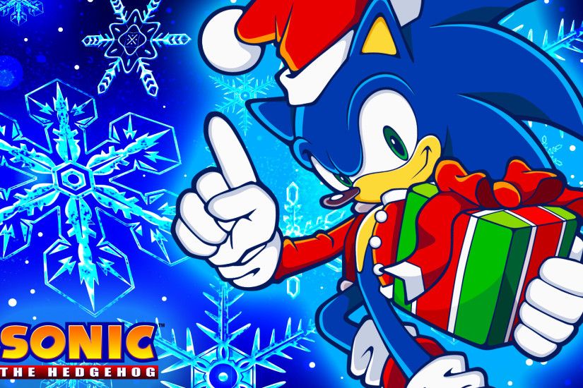 Christmas Sonic Wallpaper by SonicTheHedgehogBG