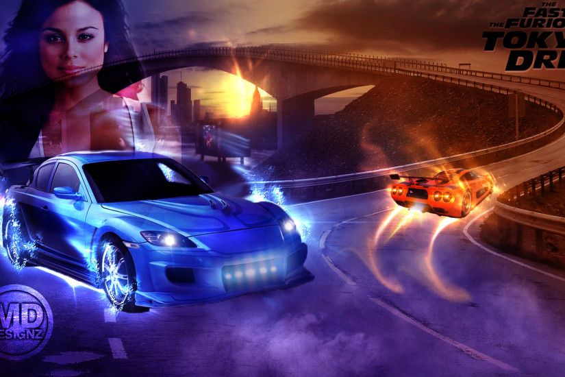 ... The Fast and the Furious: Tokyo Drift Wallpaper by MDDESIGNZ