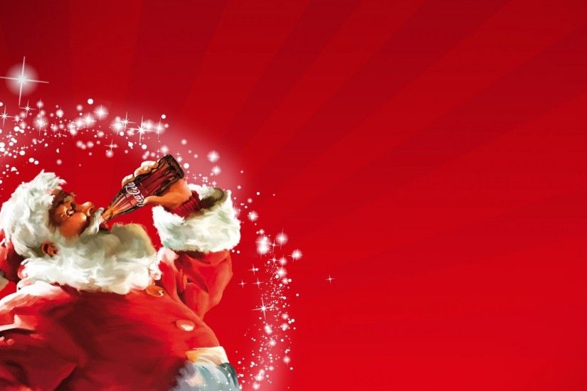 Santa Claus Coca Cola Wallpaper (09)