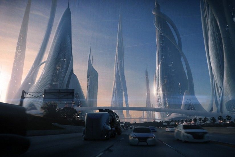 Art city future transport roads cars skyscrapers futuristic cities roads  wallpaper | 1920x1080 | 80290 | WallpaperUP