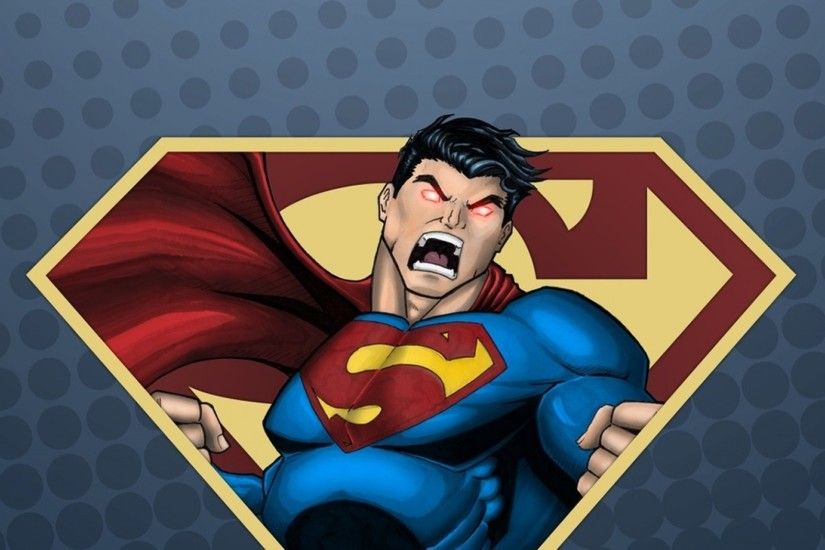 Preview wallpaper superman, drawing, emotions 2560x1080