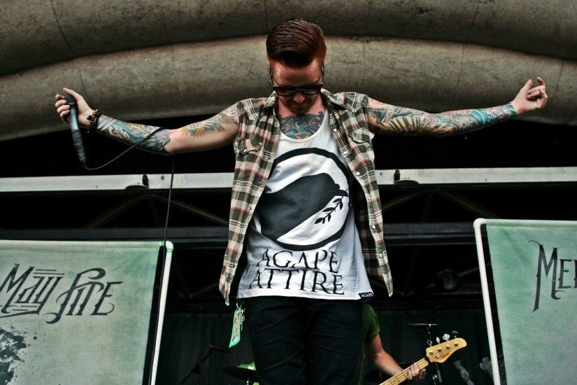For those of you who might be Memphis May Fire fans, here's one of their  frontman, Matty Mullins ...