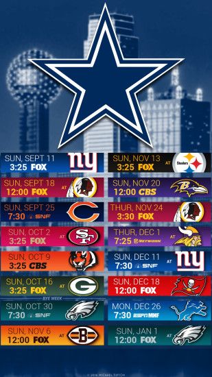 ... Dallas Cowboys Schedule Wallpapers PC #PU5SU82 ...