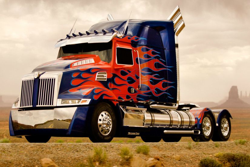 Transformers Trucks Movies mecha semi tractor truck wallpaper .