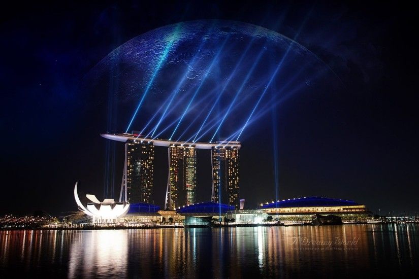 Marina Bay Sands Singapore Hd 1080p Wallpapers Download HD Pic