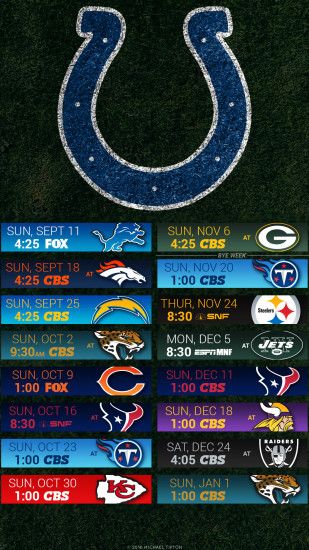 nfl 2016 indianapolis colts iphone android turf schedule background ...