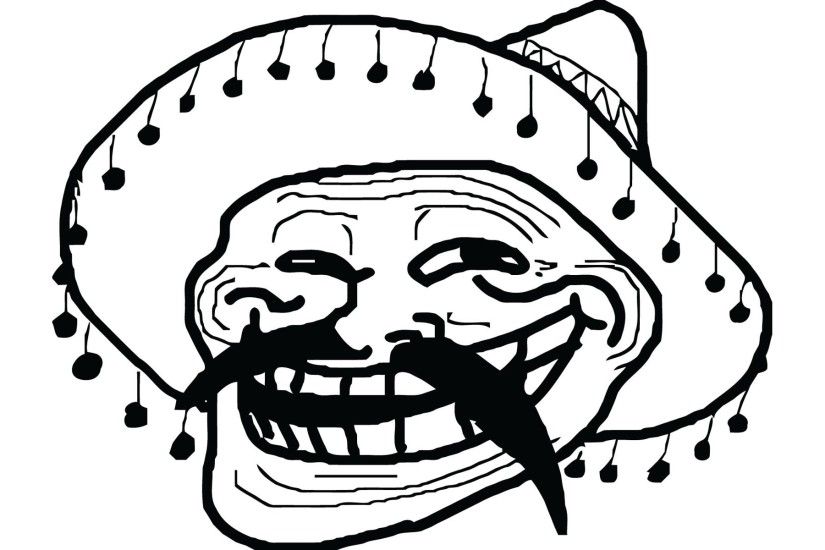 Troll Face | Mexicano Troll Face Desktop Wallpaper