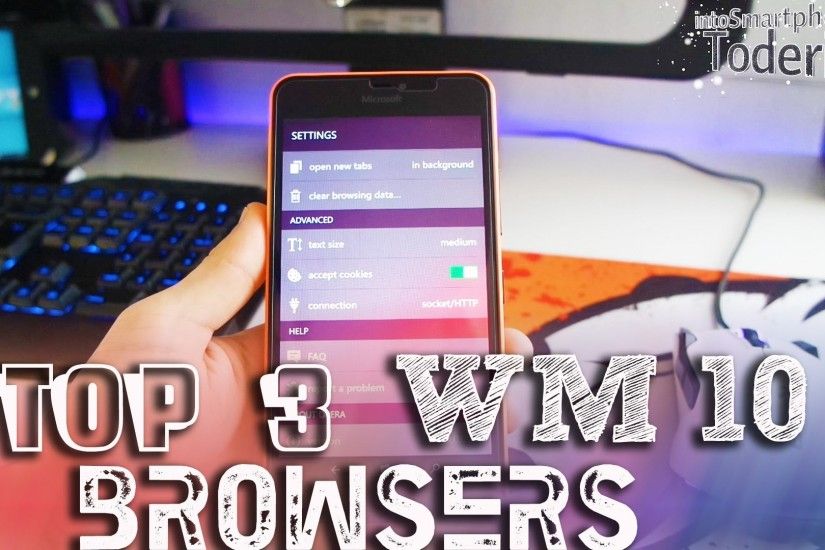 TOP 3 Alternative Browsers on Windows 10 Mobile (My TOP 3)