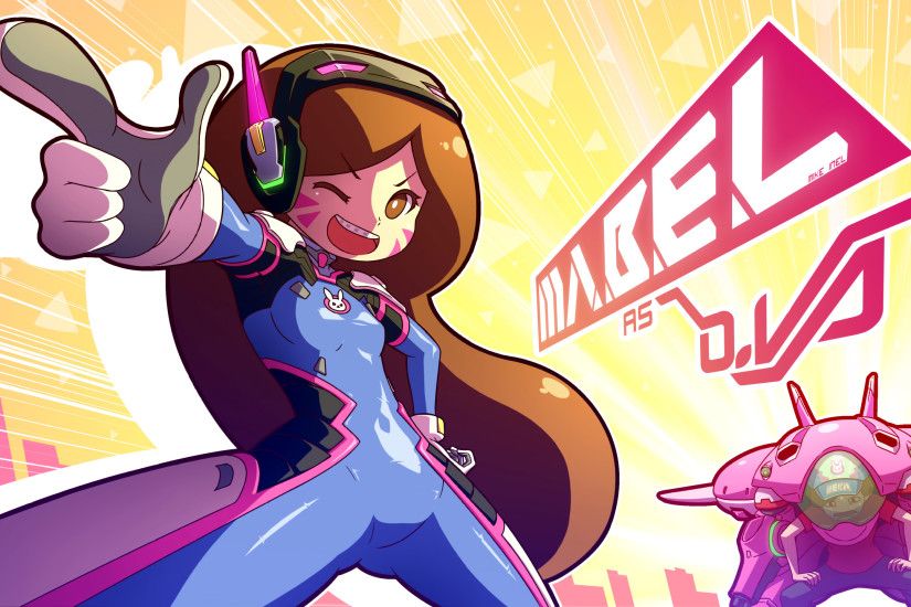 Video Game - Crossover Mabel Pines Stanley Pines Overwatch Gravity Falls  Wallpaper