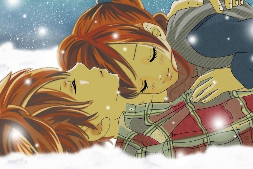 Love Couple Anime wallpaper