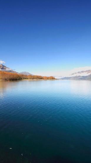 Beautiful Wonder Peaceful Mountains Pure Lake #iPhone #6 #plus #wallpaper