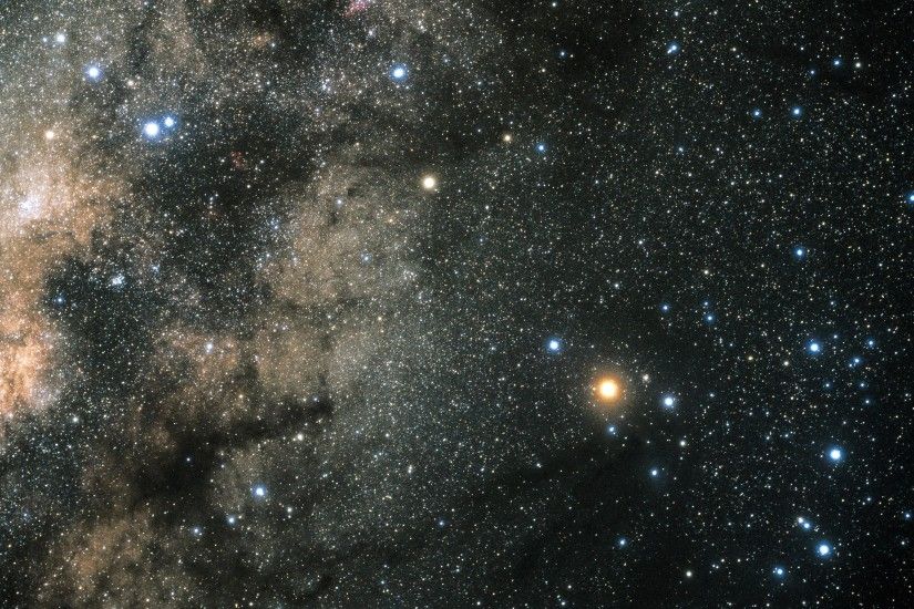 Star field of Constellation Scorpius
