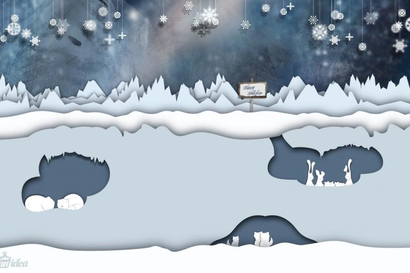 Winter Wonderland Background Wallpaper ...